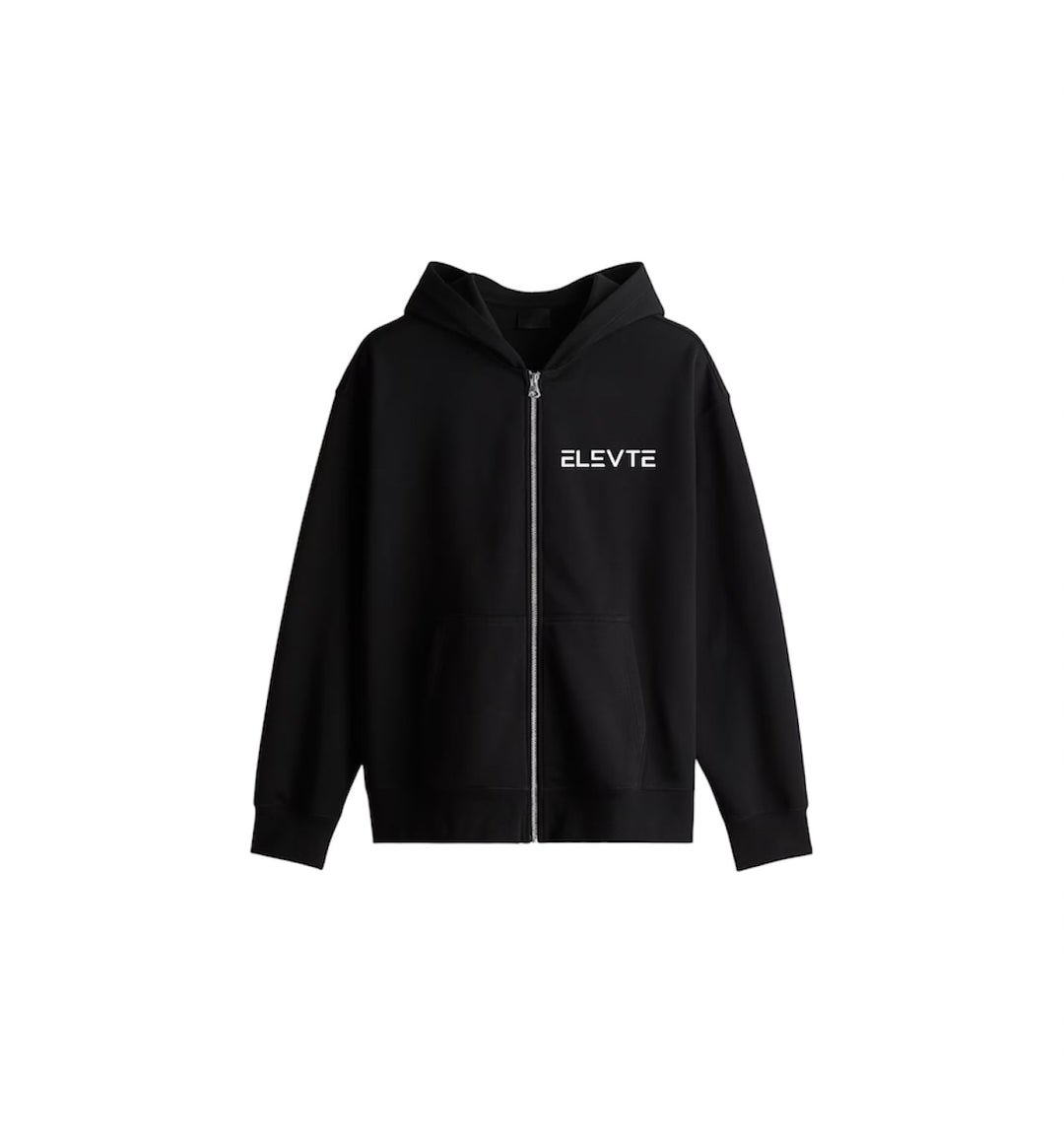 Core zip-up hoodie